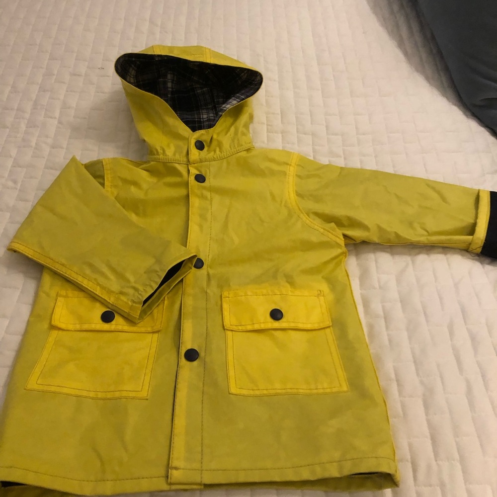 Yellow raincoat